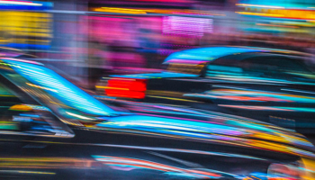 Colorful Blurred Motion Limousines. SMR Group is Recruiting for Two Executive Drivers.