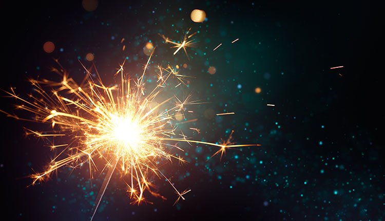 Bright Sparkler on a Dark Background. SMR Group is Recruiting for a Global Corporate Security Director.