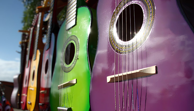 Colorful guitars. SMR Group is recruiting for a Head of Security and Safety.