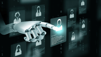 Robot Hand Selecting Candidates. Algorithms Could Undermine Your Security Job Hunt.