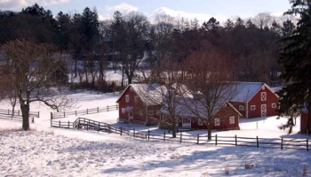 Rural Snow Scene. SMR Group is Recruiting for a Regional Security Director, North America.